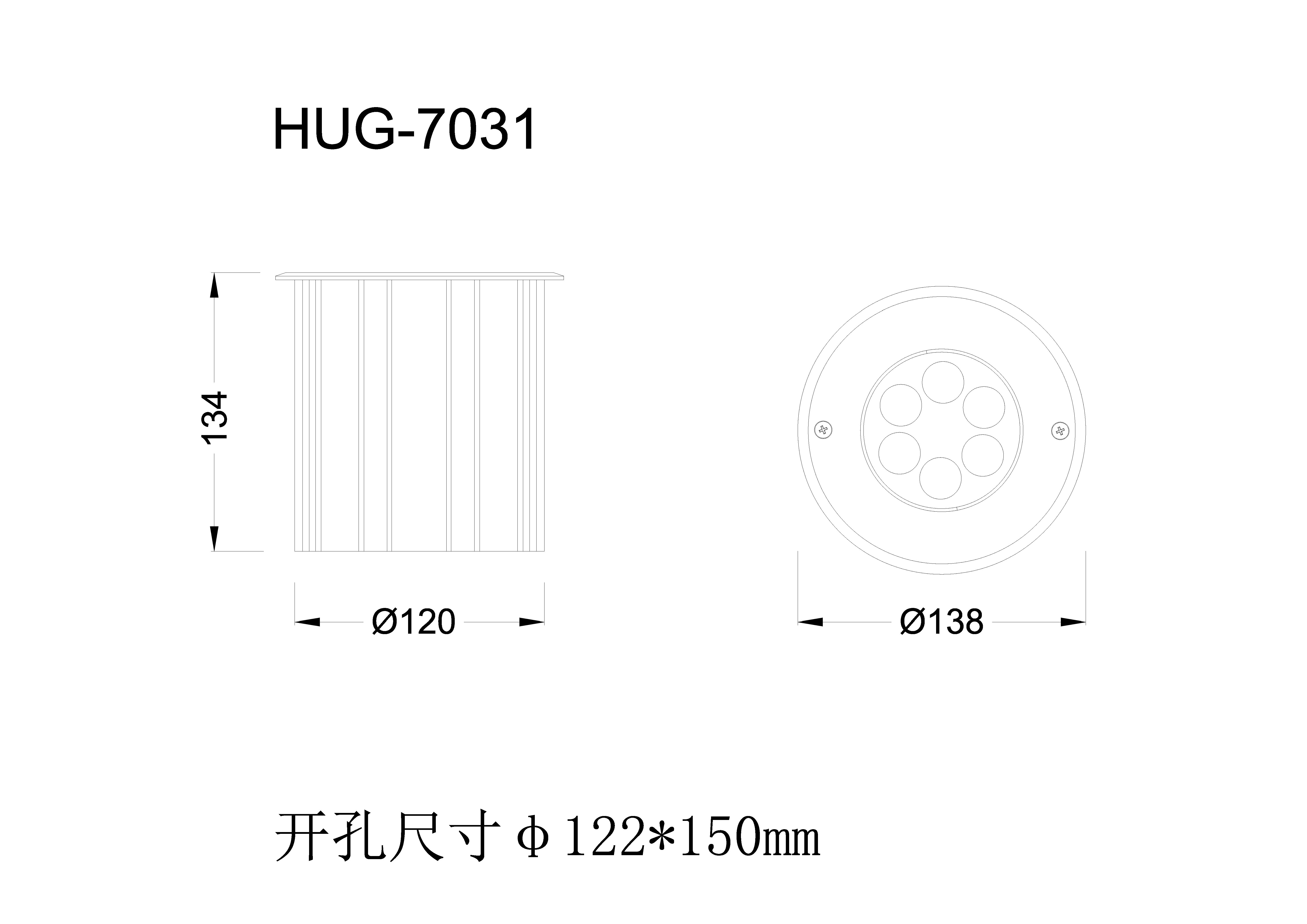 尺寸圖HUG-7031