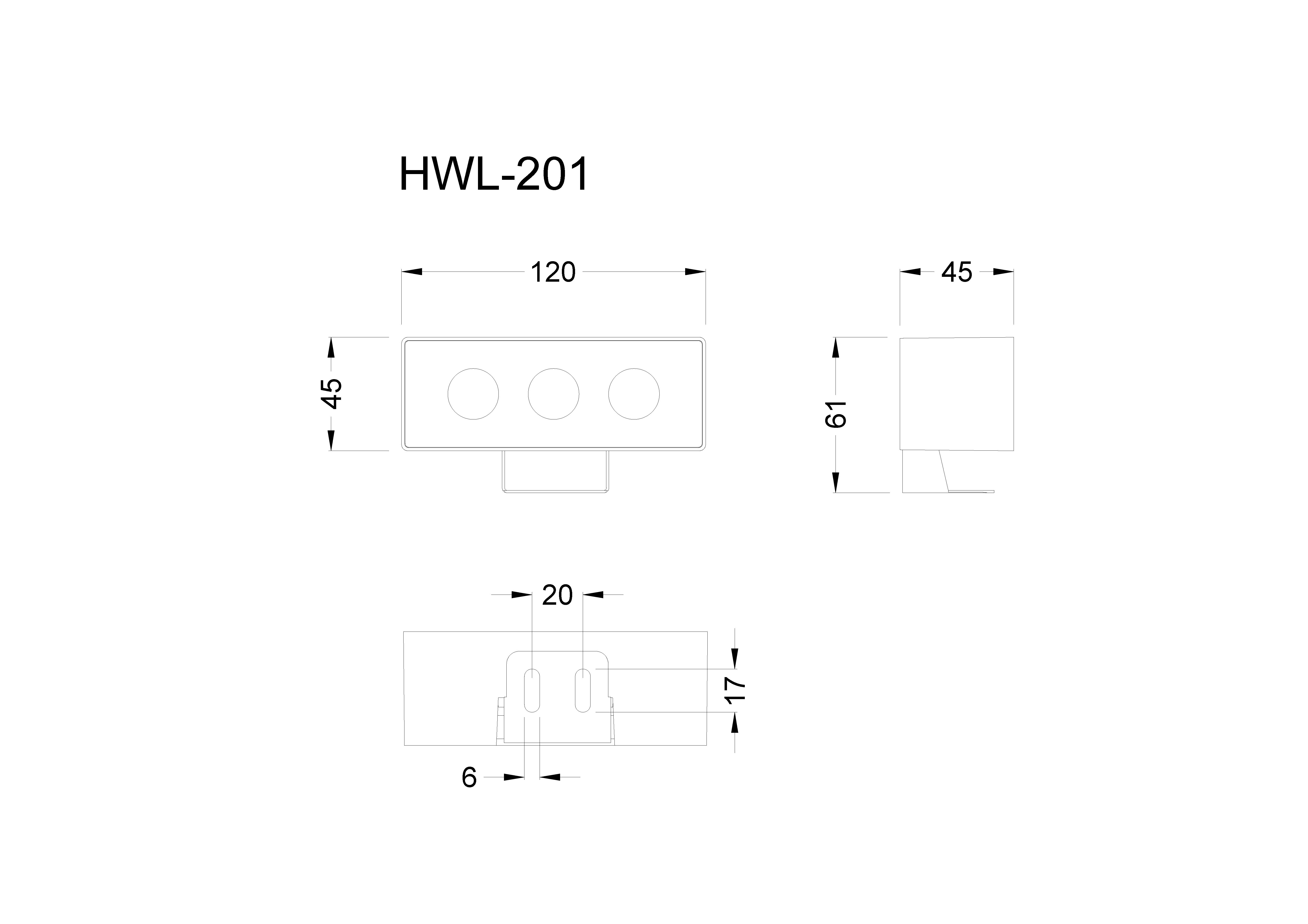 尺寸圖HWL-201